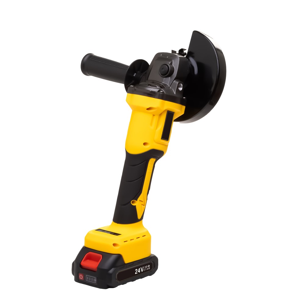 Угловая шлифовальная машина РЫСЬ Инструменты для дома AG-24 BL/A/2A (2Ah)